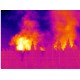 Aplicatii camere termografice in Incendii